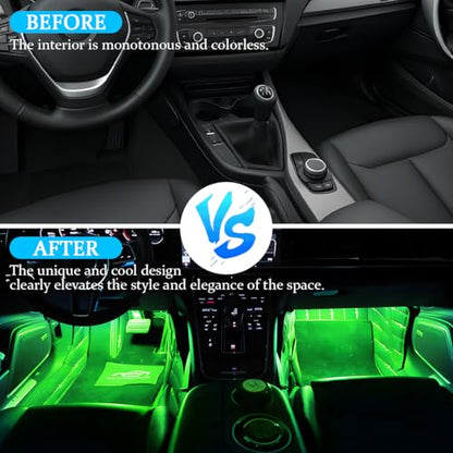 Car Interior LED Lights (Green)
