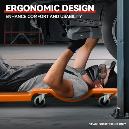 40 in Low Profile Under (Orange / 40" L)