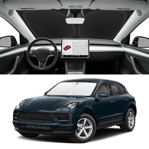 Custom Fit Windshield Sun Shade for Porsche Macan 2014 (for 2014-2026 Porsche Macan)