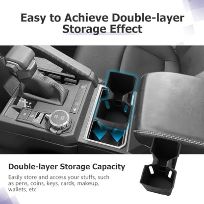 2025 4Runner Accessories Compatible with 2025 Toyota 4Runner Center Console Cup Holder