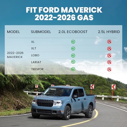 Floor Mats for Ford Maverick 2026 2025 2024 2023 2022 Gasoline Only