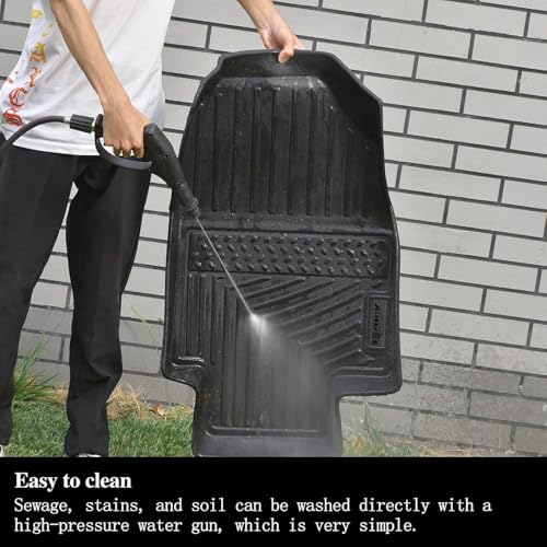 2 Rows Floor Mats for 2025 Nissan Armada 7 and 8 Passenger Models (2025 Armada Floor Mats)