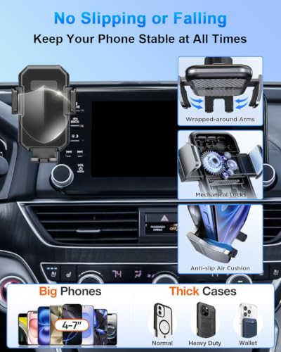 Car Phone Mount for Toyota Tundra 2014 (Tundra 2014-2021 / Auto Lock)