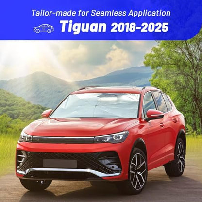 Windshield Sun Shade Umbrella for Volkswagen Tiguan 2018 (for Volkswagen Tiguan 2018-2025)