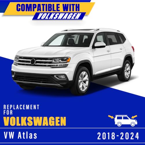 3 Wipers Fits Volkswagen VW Atlas 2018 (26"/22"/12")