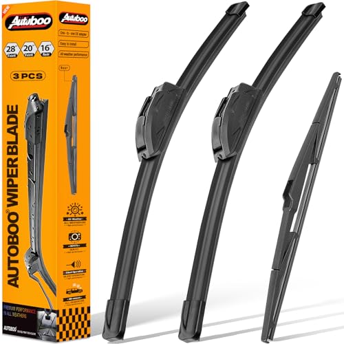 Windshield Wiper Blade Replacement for Toyota Sienna 2011 (28"+20"+16")