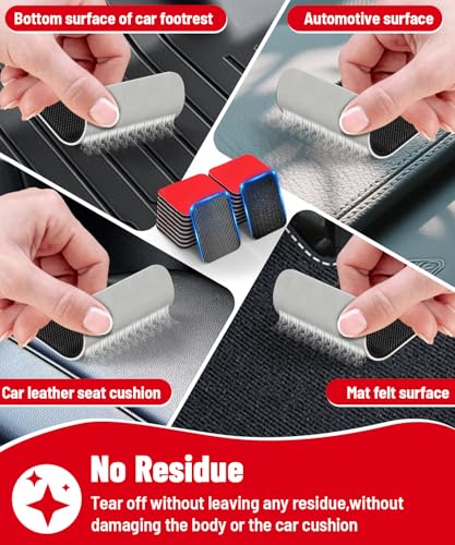 16Sets Heavy Duty Hook and Loop Strips (1.57x1.97 Inch（16 Sets）)