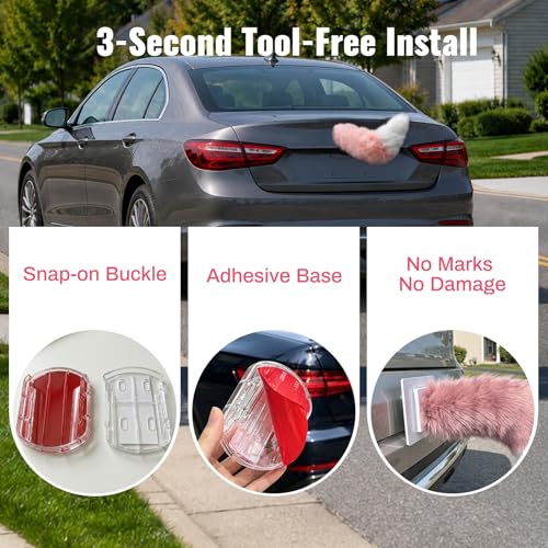 Electric Cat Tail for Car Decoration