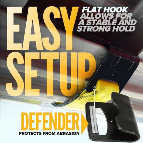 4 Inch x 11 Inch Replacement Fixed Ends (200 Straps)