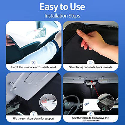 Upgraded Sunshade (For Tesla Model 3/Y 2016-2026)