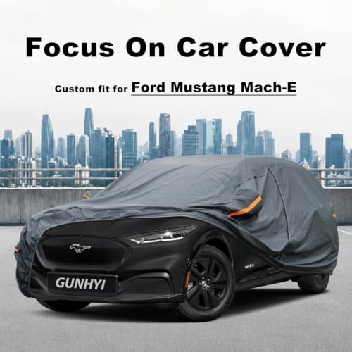 Premium Car Cover Custom Fit Ford Mustang Mach (08 Ford / 8.17 Ford Mustang Mach-E)