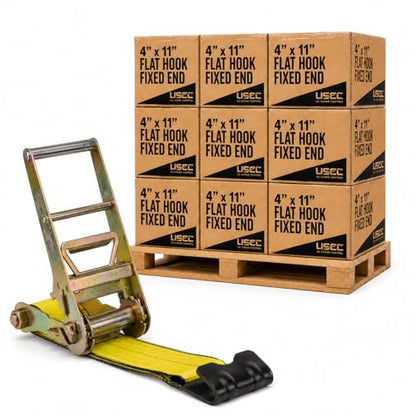 4 Inch x 11 Inch Replacement Fixed Ends (200 Straps)