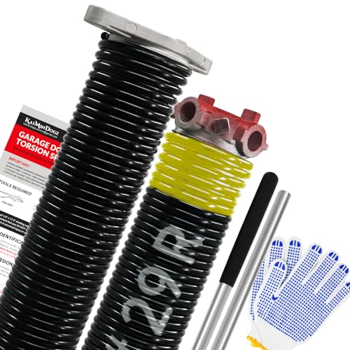 Pair of 1.75" Garage Door Torsion Springs Set with Non (0.207X1.75"X29")