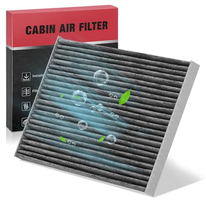 Cabin Air Filter CF10550 Compatible with Nissan Rogue 2008 (10.7" x 7.8" x 0.9" / CF10550)