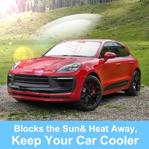 Sun Shade for Porsche Macan 2014 (Porsche Macan 2014-2026-Windshield Sunshade)
