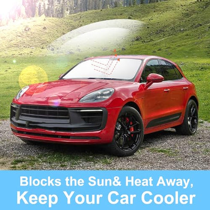 Sun Shade for Porsche Macan 2014 (Porsche Macan 2014-2026-Windshield Sunshade)