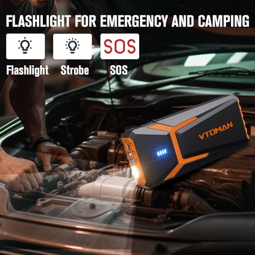 V10 Pro 4500A Jump Starter (4500A-Orange)