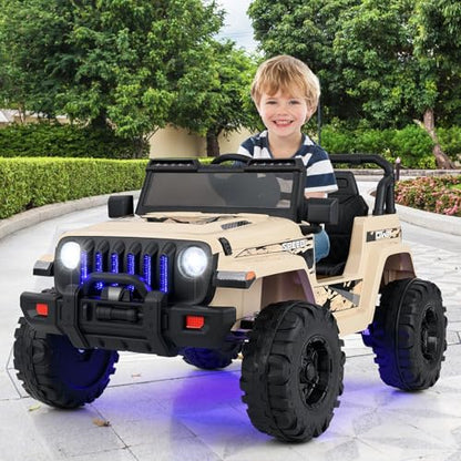Ride on Truck Car (Khaki)