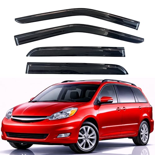 Rain Guards Window Visors for 2004 (2004-2010 Sienna)