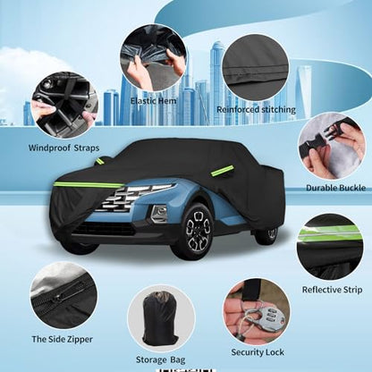 Waterproof Car Covers Fit for 2021 (Fit for Santa Cruz)