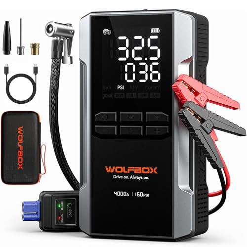 MV24A 4000A Jump Starter with 160PSI Air Compressor (4000A)