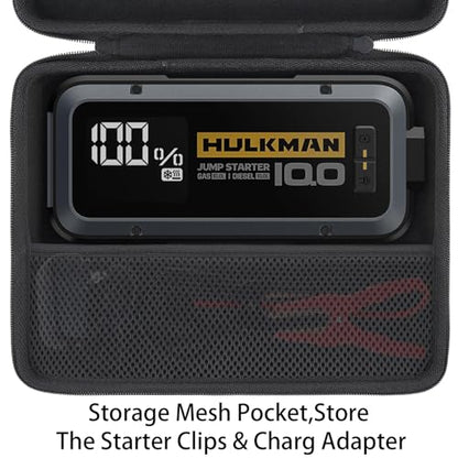 Hard Case for HULKMAN Alpha100 Jump Starter (Black / for Alpha100)