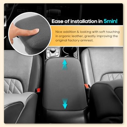 2025 2026 Kia Sportage Silicone Armrest Cover with Armrest Hidden Organizer (8)25-26 Sportage NQ5 Silicone with Box)