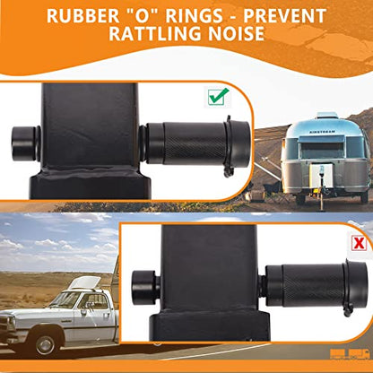 Trailer Hitch Locks (2-3/4" Pin / Keyed Alike 4pack)