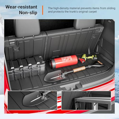 Cargo Mat with Backrest Mat Compatible with 14