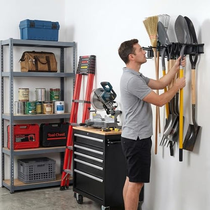 48 Inch Garage Tool Organizer (Black / 48 Inch)