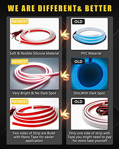 LED Hood Light Strip (Dynamic White / 79 inches)