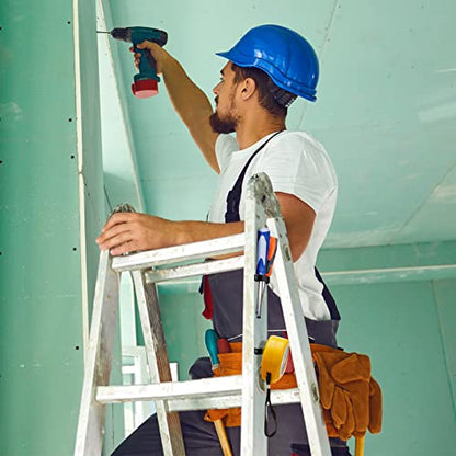 12 Pcs Tape Measure Clip Tape Measure Holder with Screws (Black)