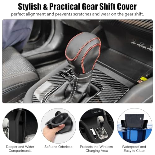 2 Piece Center Console Organizer for 2025 Subaru Forester (S-For-2025-forester)