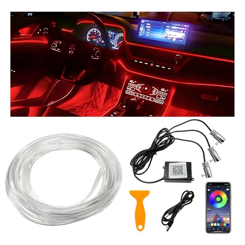 Interior Car LED Strip Lights with APP Control (3 in 1/ 197 inches / USB Port)