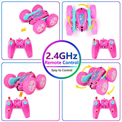 Remote Control Car for Girls (Pink Rose)