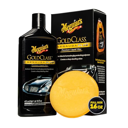 Gold Class Carnauba Plus Premium Liquid Wax Kit (16 Fl Oz (Pack of 1))
