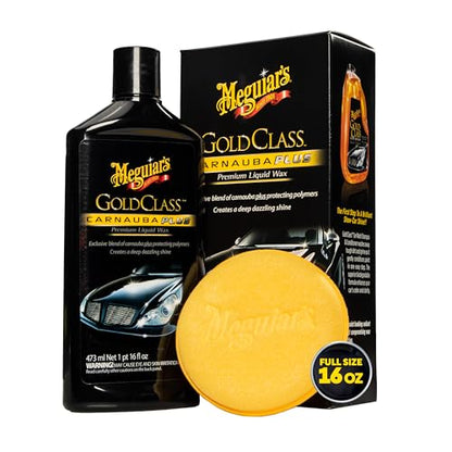 Gold Class Carnauba Plus Premium Liquid Wax Kit (16 Fl Oz (Pack of 1))