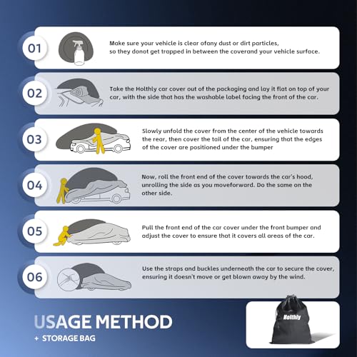 10 Layers SUV Car Cover Custom Fit for Kia Sorento (Black Gray / Custom Fit for Kia Sorento)