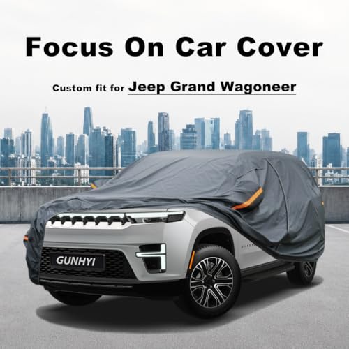 Premium Car Cover Custom Fit Jeep Grand Wagoneer (13 Jeep / 13.07 Jeep Grand Wagoneer)