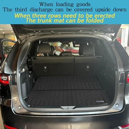 Large Cargo Liners Custom Fit 2024 (2024-25|Mazda CX90|Cargo Liner)