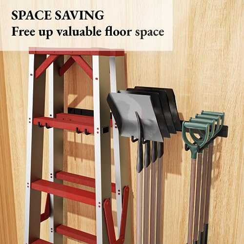 Folding Chair Storage Rack for Garage (16.5 Inch（2 Pack）)