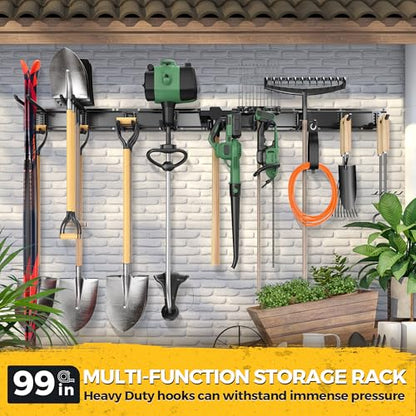 99" Garage Tool Organizer Wall Mount (99inch)