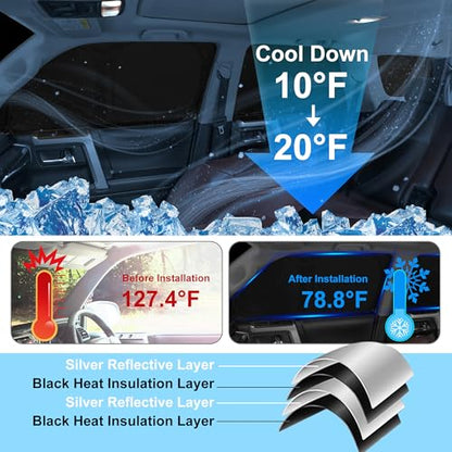 Window Shades for Nissan Murano 2015 (Nissan Murano 2015-2024)