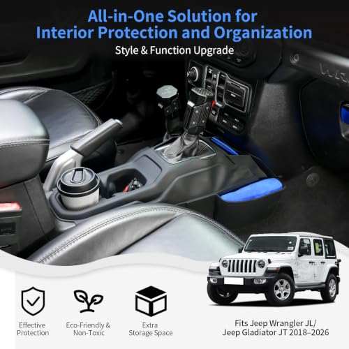 Center Console Organizer for Jeep Wrangler JL Gladiator JT 2018