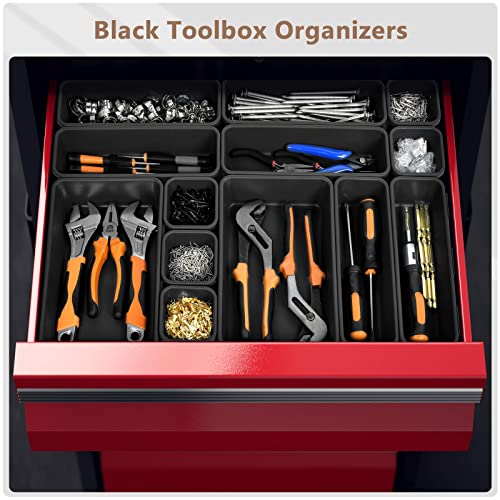 5 Size】 Tool Box Organizer Tray Divider Set (58pcs-5 Size)