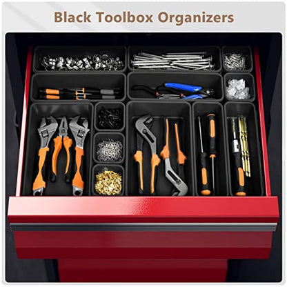 5 Size】 Tool Box Organizer Tray Divider Set (58pcs-5 Size)