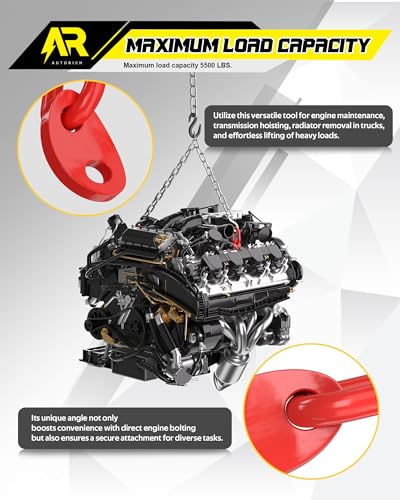 7100 Lifting Bracket Set for Engine (Red)