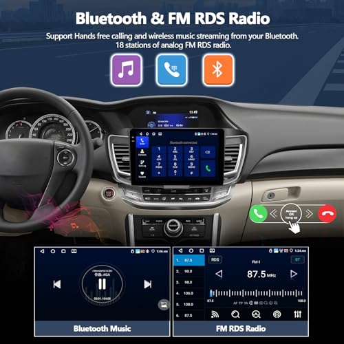 4G+64G Car Radio for Honda Accord 9th 2016 2017
