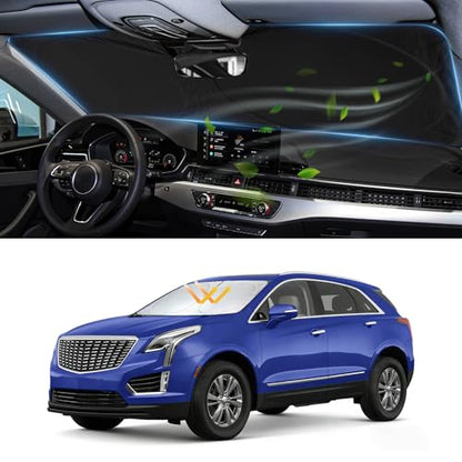 Custom fit XT5 Windshield Sunshade for 2017 (for XT5 2017-2025)