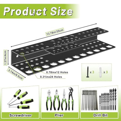 Screwdriver Holder Wall Mount (54 holes 1pc)